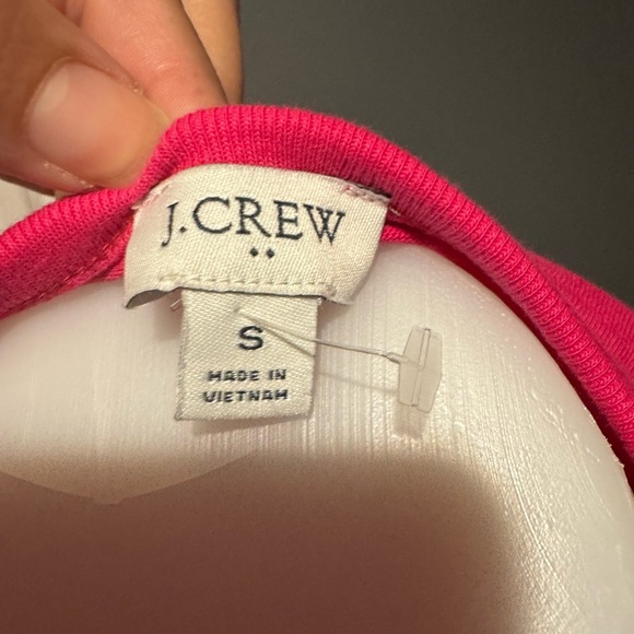 J. Crew‎ Pink Fitted Short Sleeve T-Shirt - Picture 3 of 5